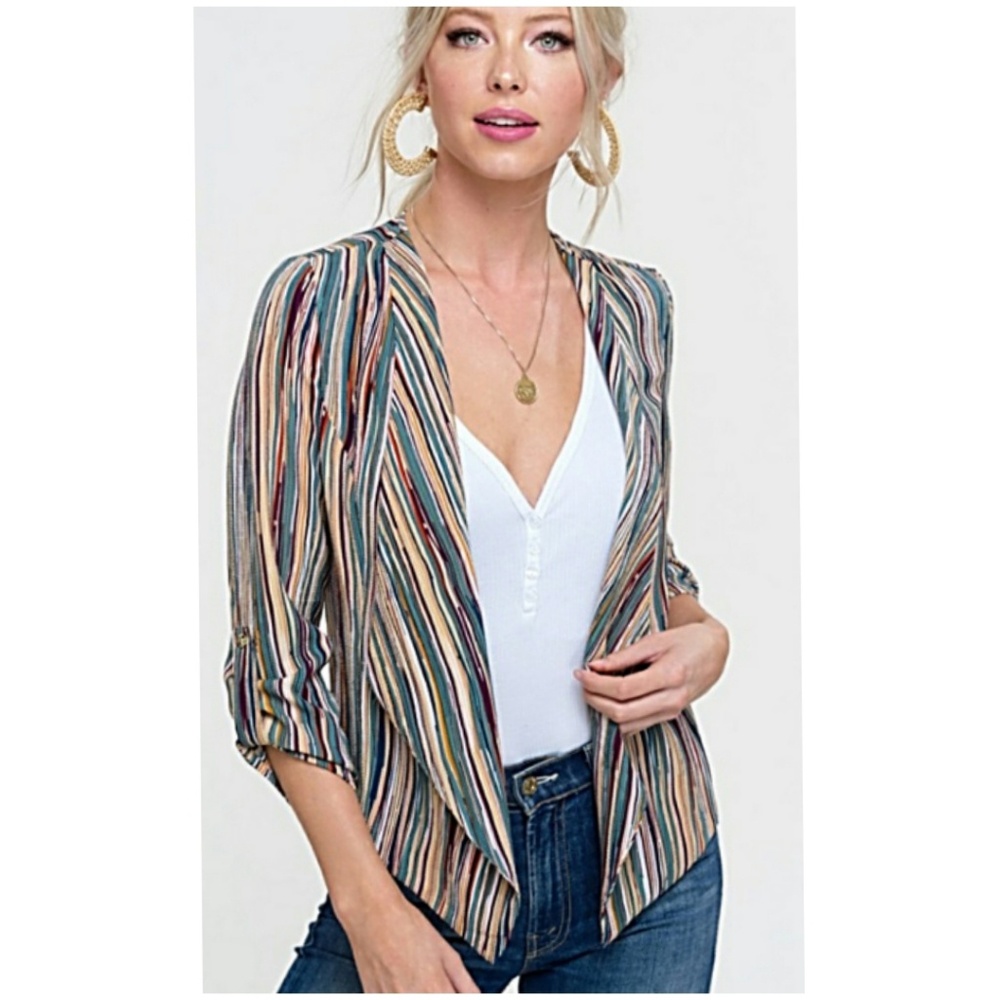 🆕️arrival discount. ...waterfall front jacket